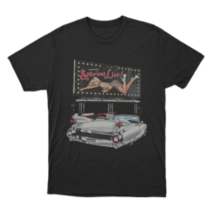 Sabrina Billboard Unisex T Shirt Black