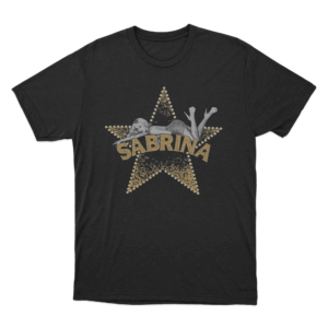 Sabrina Live Star Unisex T Shirt Black