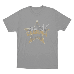 Sabrina Live Star Unisex T Shirt Grey