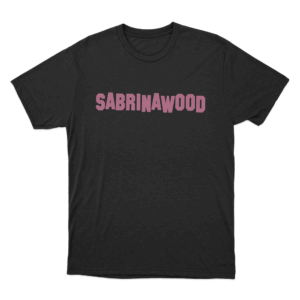 Sabrinawood Unisex T Shirt Black
