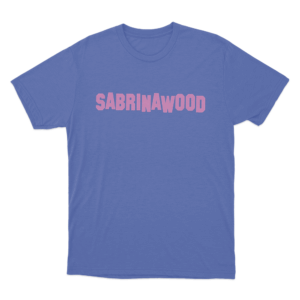Sabrinawood Unisex T Shirt Blue